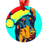 Doberman Ornament with Your Pet's Name!