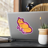 Meowy Star Kiss-Cut Vinyl Sticker