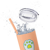 Hi Pal! Skinny Tumbler with Straw