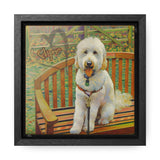 Custom Pet Sympathy Gallery Square, Framed