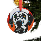 Dalmatian Ornament with Your Pet's Name!