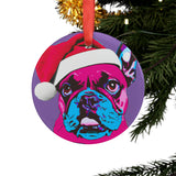 French Bull Dog Ornament with Your Pet's Name!