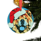 Chow Chow Ornament with Your Pet's Name!