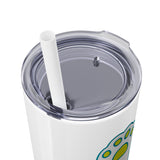 Hi Pal! Skinny Tumbler with Straw