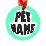 Brussels Griffon Ornament with Your Pet's Name!