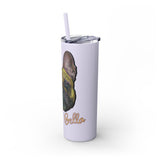 Bella Haddad Custom Skinny Tumbler with Straw