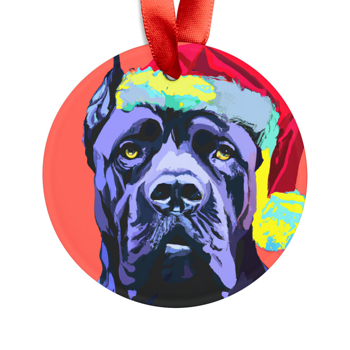 Cane Corso Ornament with Your Pet's Name!