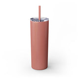 Bella Haddad Custom Skinny Tumbler with Straw