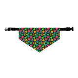 Rainbow Rover Dog Collar Bandana