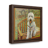 Custom Pet Sympathy Gallery Square, Framed