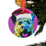 Cairn Terrier Ornament with Your Pet's Name!