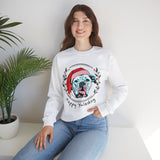 Happy Yuledog Personalized Crewneck Sweatshirt