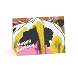 Happy Buttday Funny Cow Birthday Card