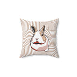 Hip Hippity Hop Accent Square Pillow