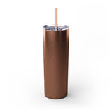 Bella Haddad Custom Skinny Tumbler with Straw