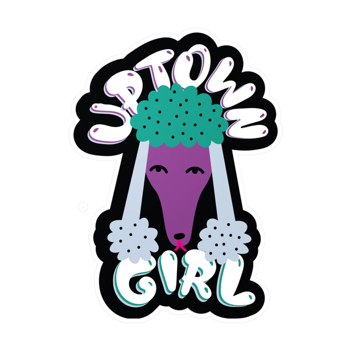 Uptown Girl Kiss-Cut Vinyl Sticker