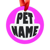 Great Dane Ornament with Your Pet's Name!