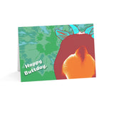 Happy Buttday Funny Goat Birthday Card