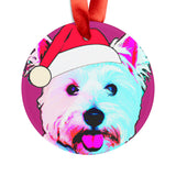 West Highland White Terrier Ornament with Your Pet's Name!