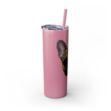 Bella Haddad Custom Skinny Tumbler with Straw