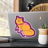 Meowy Star Kiss-Cut Vinyl Sticker