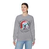 Happy Yuledog Personalized Crewneck Sweatshirt