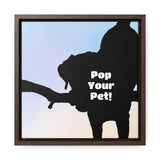 Pop Your Pet! Custom Framed Gallery Square