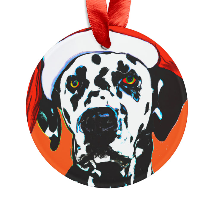 Dalmatian Ornament with Your Pet's Name!