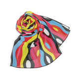 Wavy Pop Chic Chiffon Scarf