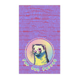 Far Out Ferret Kitchen Towel